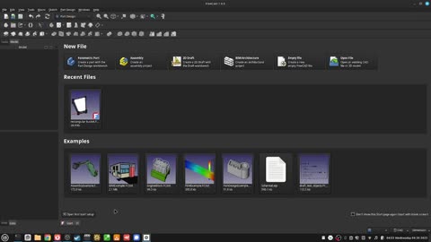 29_how to click and drag a project into freecad?