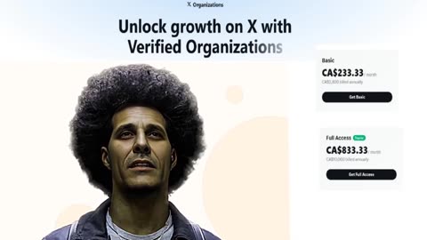 UNLOCK GROWTH ON X WITH VERIFIED ORGANIZATIONS