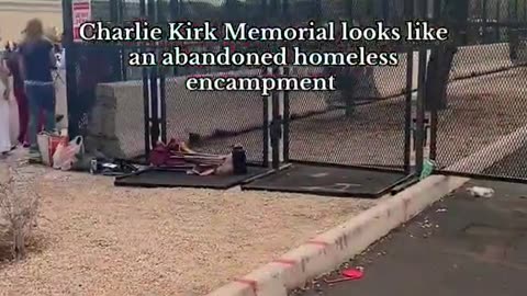 What was left after Charlie Kirk funeral