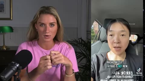 White Girly Lilly G. Versus Cross Eyed Asian!! HAHAHAHAHAAH!!!!!!
