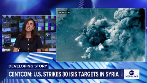 US strikes 3 ISIS targets in Syria: US military