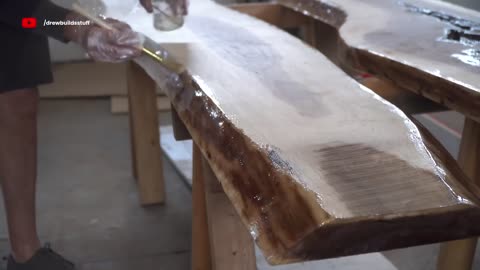 epoxy dining table