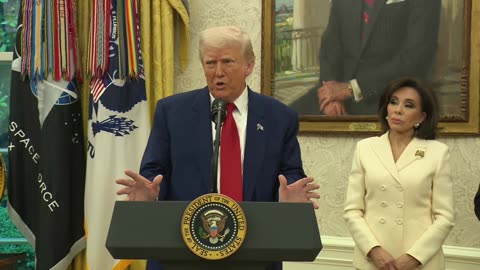 President Trump Participates in a Swearing-In for the US Attorney for the District of Columbia