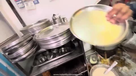 Tamilnadu Annas Authentic Khana | Pure 100% Butter Dosa | Special Tomato Chutney | 60₹ | Street Food