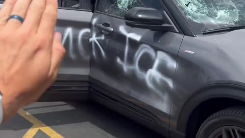 LOS ANGELES COUNTY, CALIFORNIA - Protesters and rioters have completely