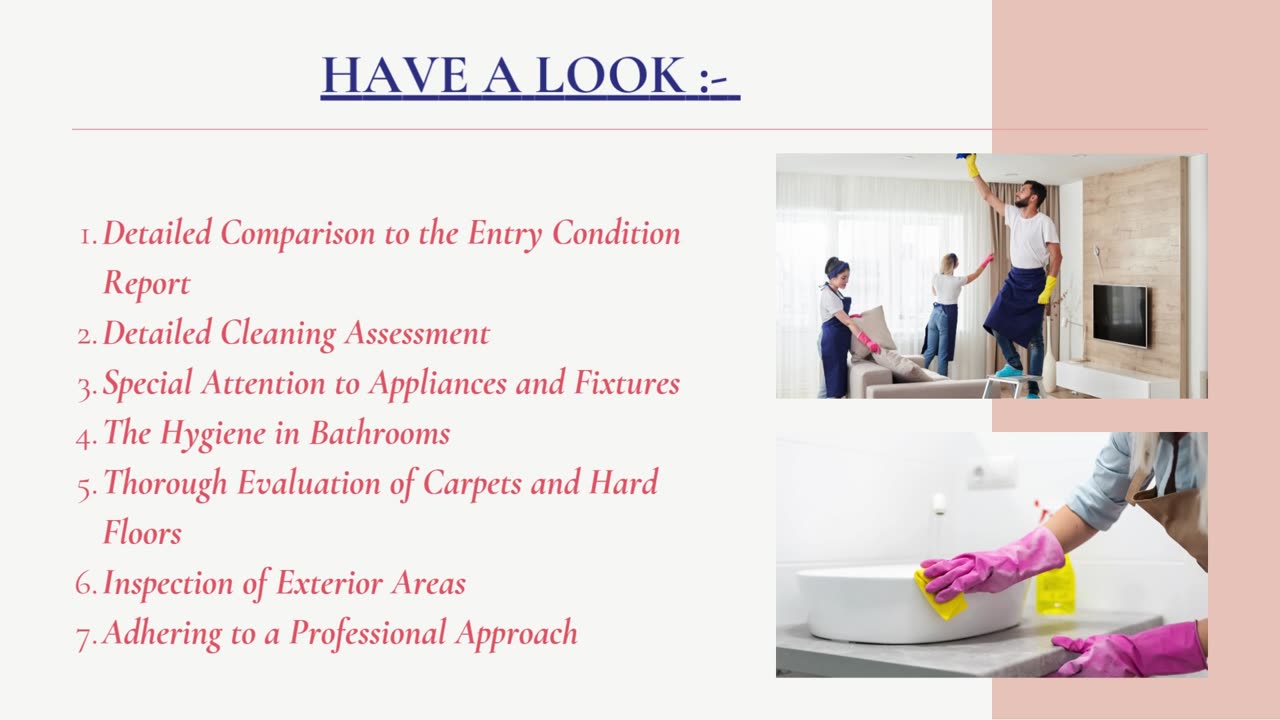 What To Expect During A Bond Cleaning Inspection