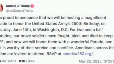 🔺Our dear respected President Trump's birthday, will be on June 14 ❣️🤍💙