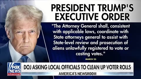 Department of Justice launches voter roll investigation NATIONwide..