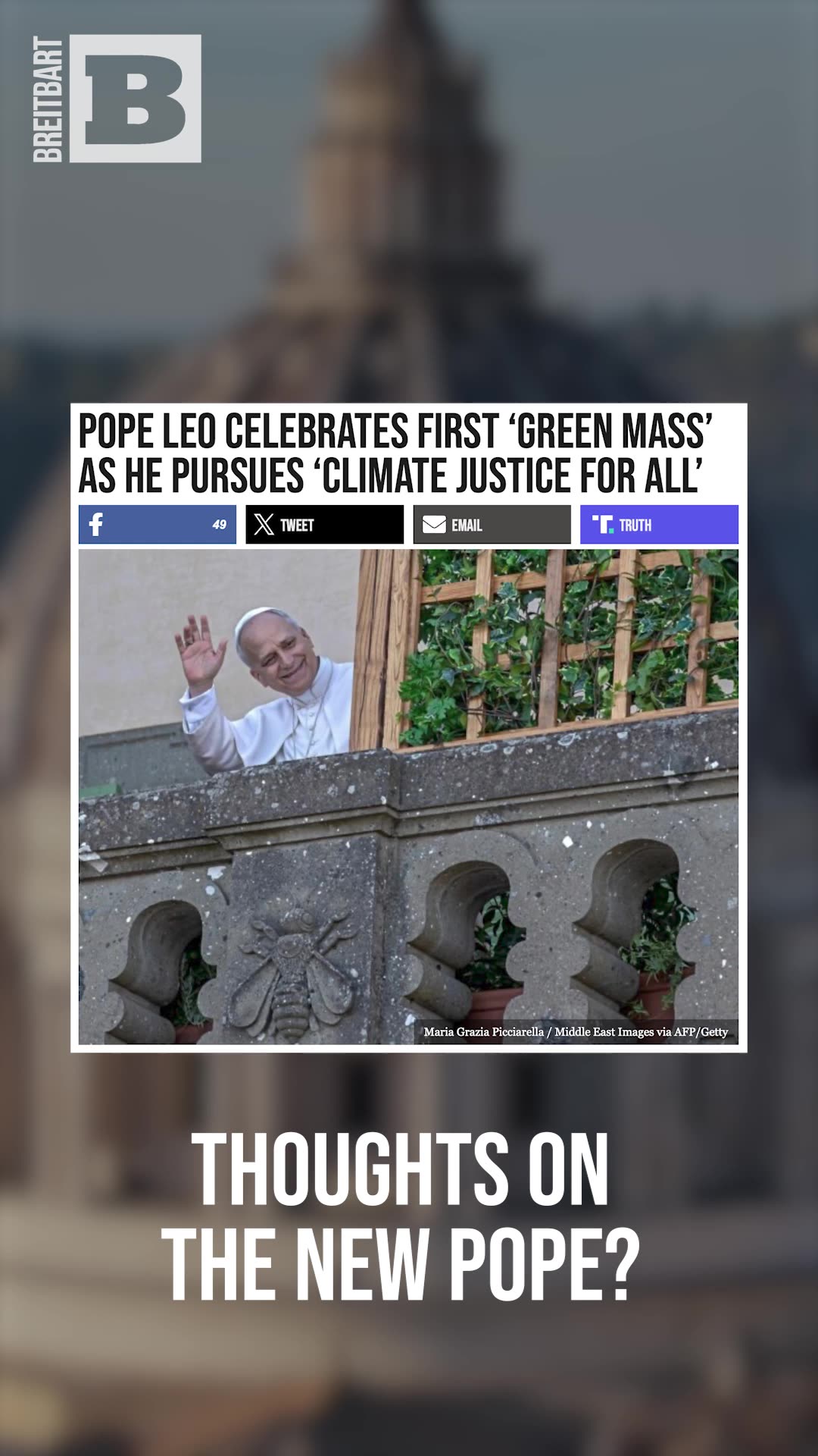 Thoughts on the New Pope?