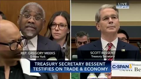 Dem Rep Comes Unglued When Scott Bessent Appears To Make Quip About Biden's Health