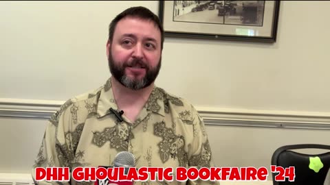 Paul Popeil Norwood author--DHH GHOULASTICBOOK FAIRE '25
