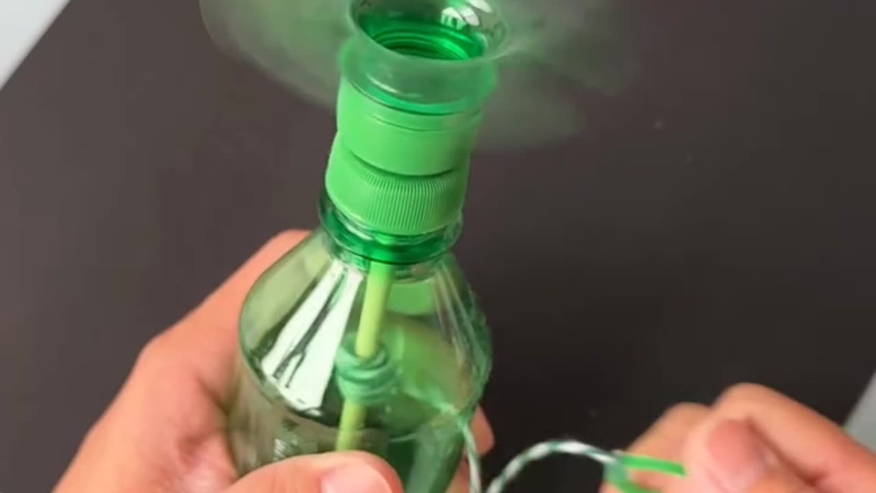Magic Spinning Fan from Plastic Bottle 🌀 | Fun DIY Toy for Kids!