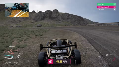 STREET RACING WITH @ForzaTreysVex - steering wheel gameplay