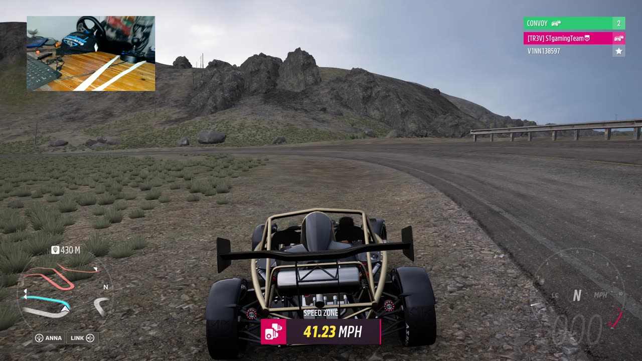 STREET RACING WITH @ForzaTreysVex - steering wheel gameplay