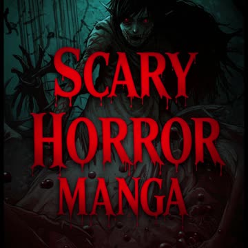 Scary Horror Manga with a Creepy Witch & Village Mystery! 😱 #Shorts