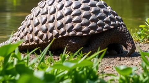Armadillos Can Inflate Their Stomach