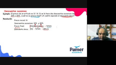 PAMER SEMESTRAL 2023 | Semana 02 | Aritmética: Tanto Por Ciento Interés