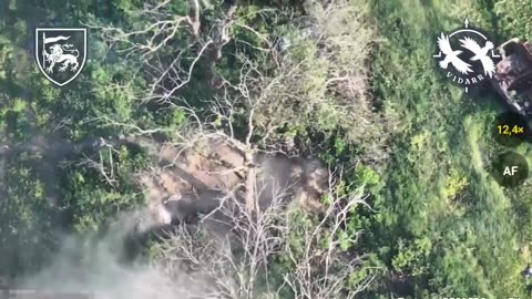 🚁🔥 Ukraine Russia War | Ukrainian Drone Tracks Russian UAV and Attacks Hideout | RCF