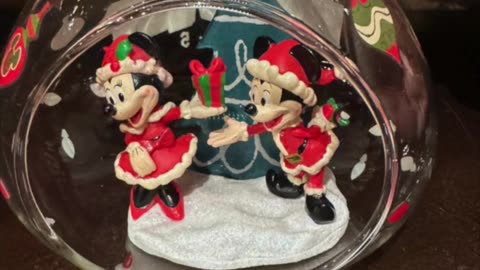 Disney Parks Mickey and Minnie Mouse Happy Holidays Ornament #shorts