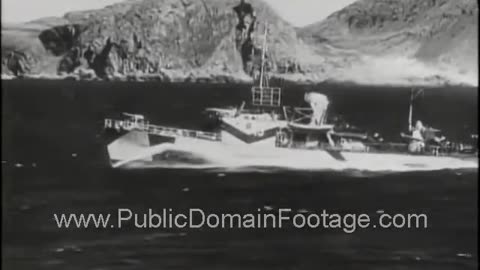 Captured German World War Two Newsreel 1 - Nazi Battle Ships www.PublicDomainFootage.com