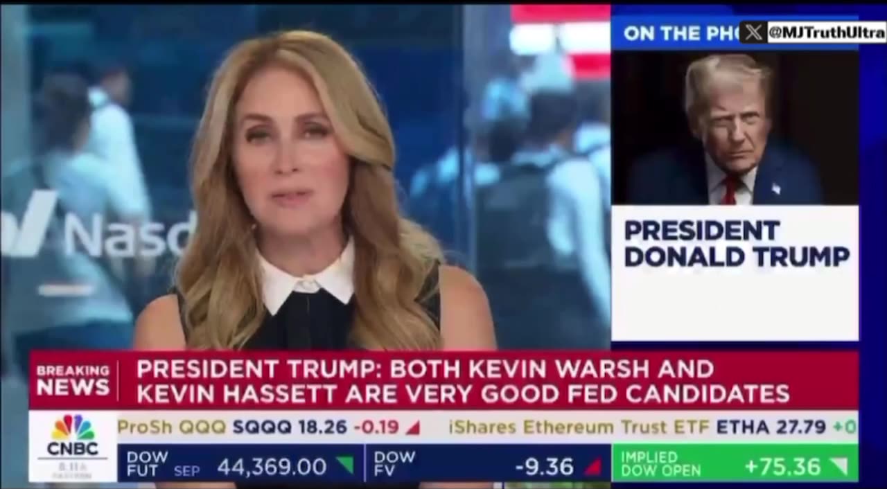 Scott Bessent confirmed not in running for FED CHAIR