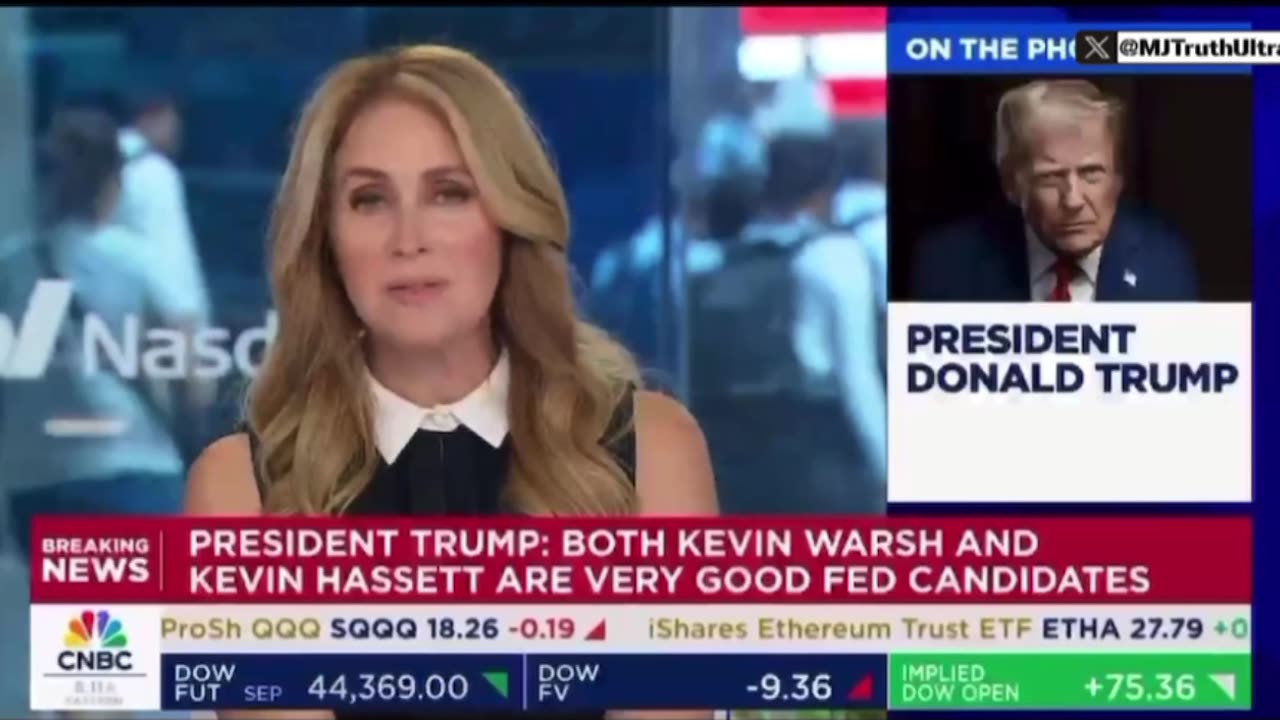 Scott Bessent confirmed not in running for FED CHAIR