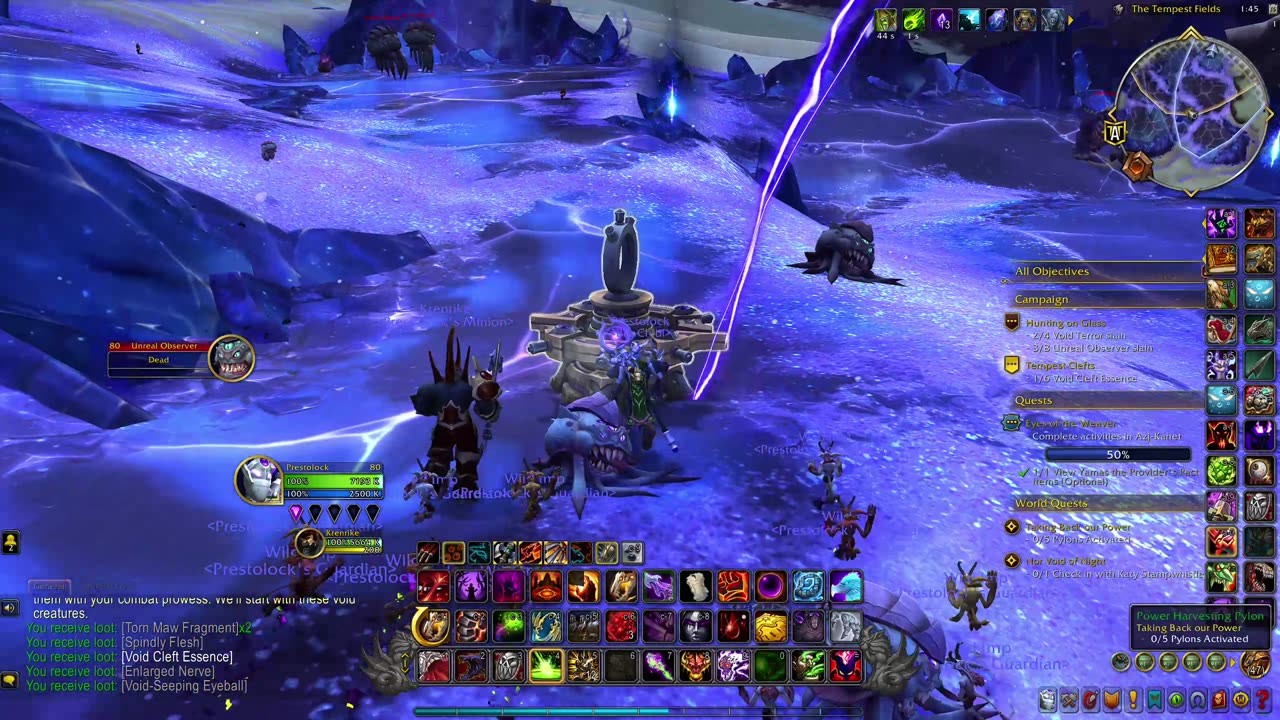 World of Warcraft Questing in K`aresh Part 7