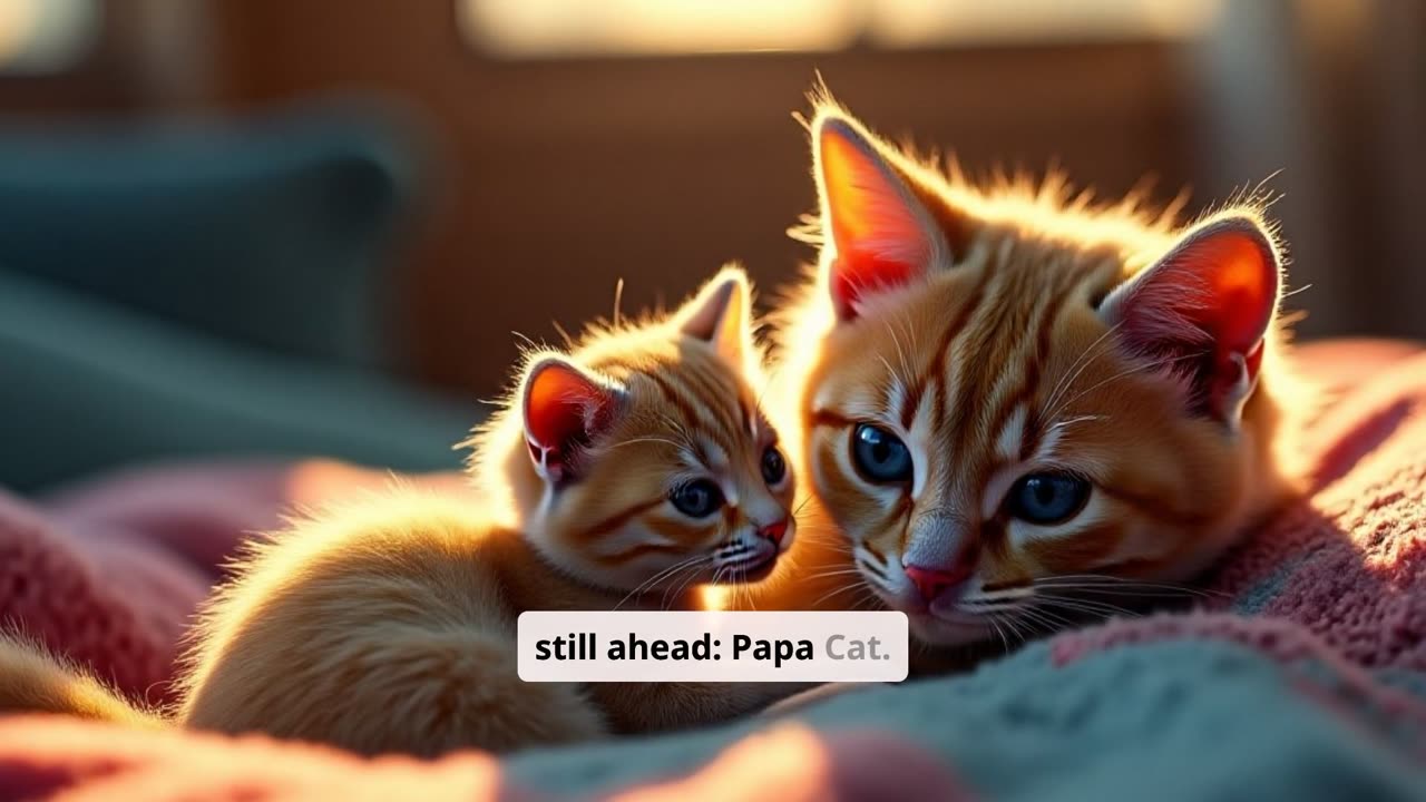 Whiskers' Wake-Up Adventure: A Morning with the Baby Cat | Fun Kids Story