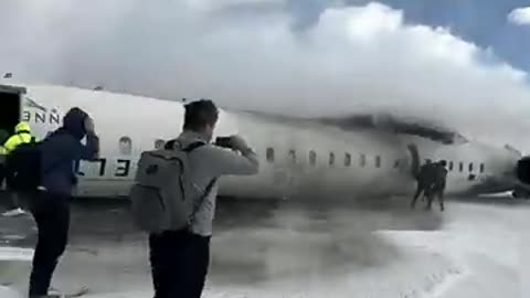 How Did This Plane Flip Upside Down on Landing?