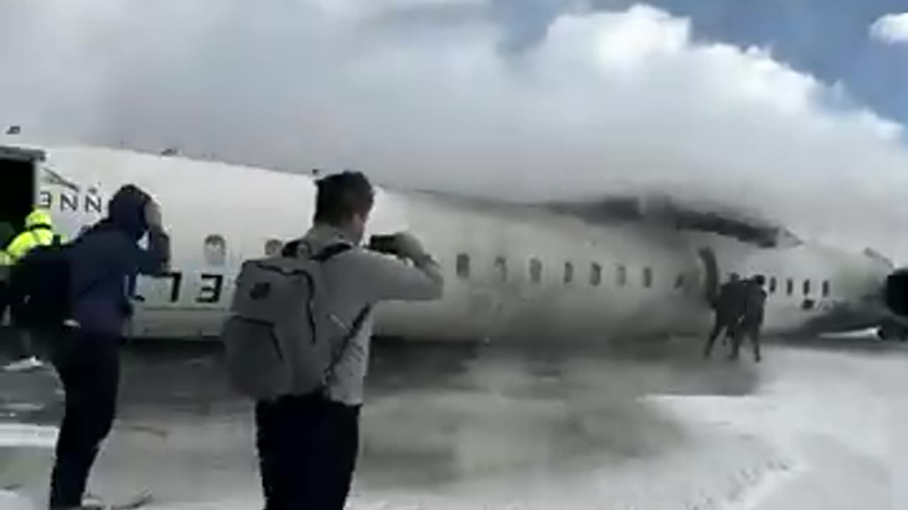 How Did This Plane Flip Upside Down on Landing?