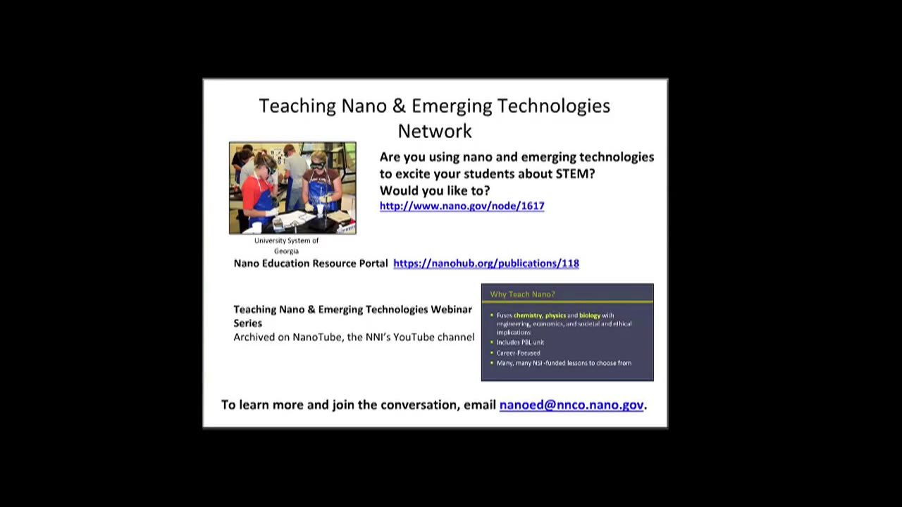 An Introduction to Remotely Accessible Instruments for Nanotechnology NNI-MIT.nanotube