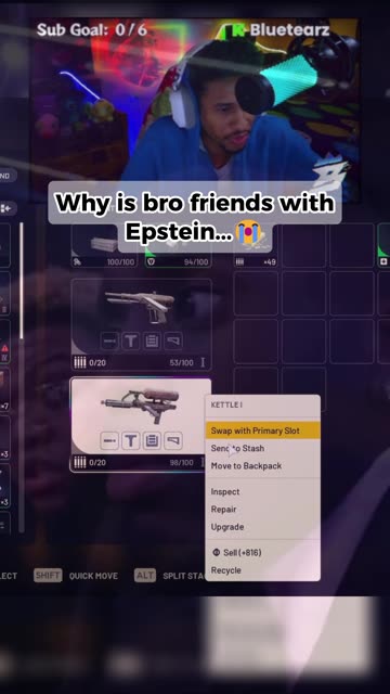 WHY is bro friends with ‘Epstein’ 😭💀
