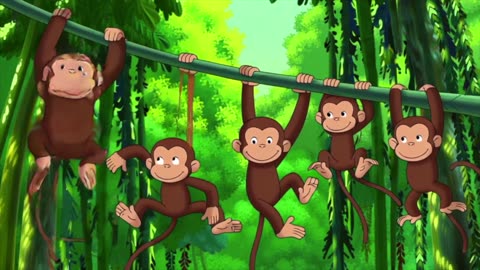 The Monkey Swing Song 🐒 | Kids Dance & Sing-Along Song