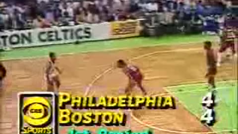1982 ECF Game#7 76ers vs Boston