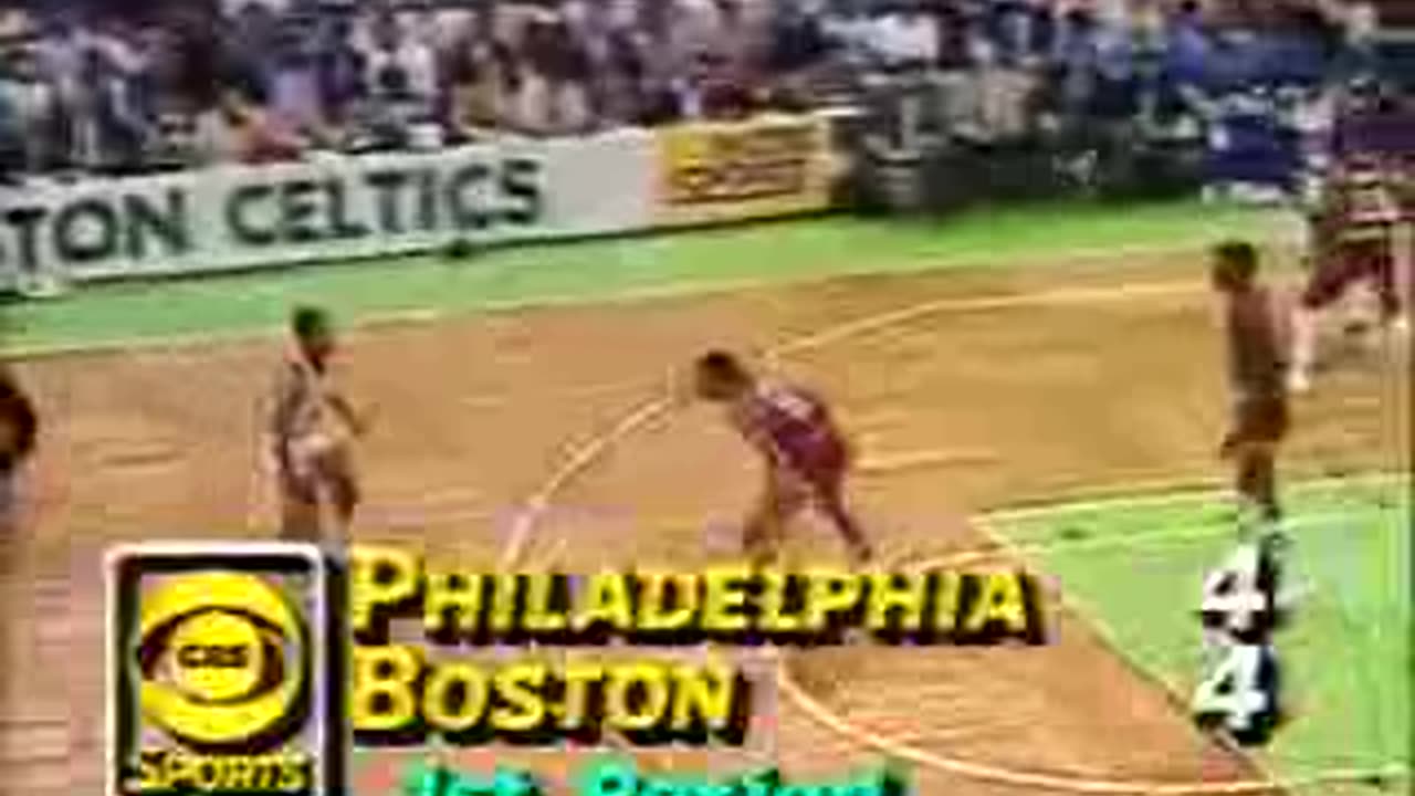 1982 ECF Game#7 76ers vs Boston