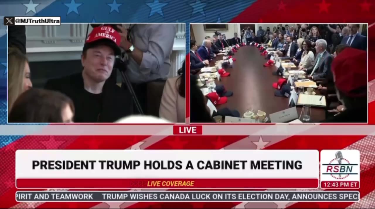 Elon, I love the Double Hat by the way… he’s the only one who can do that and get away with it.