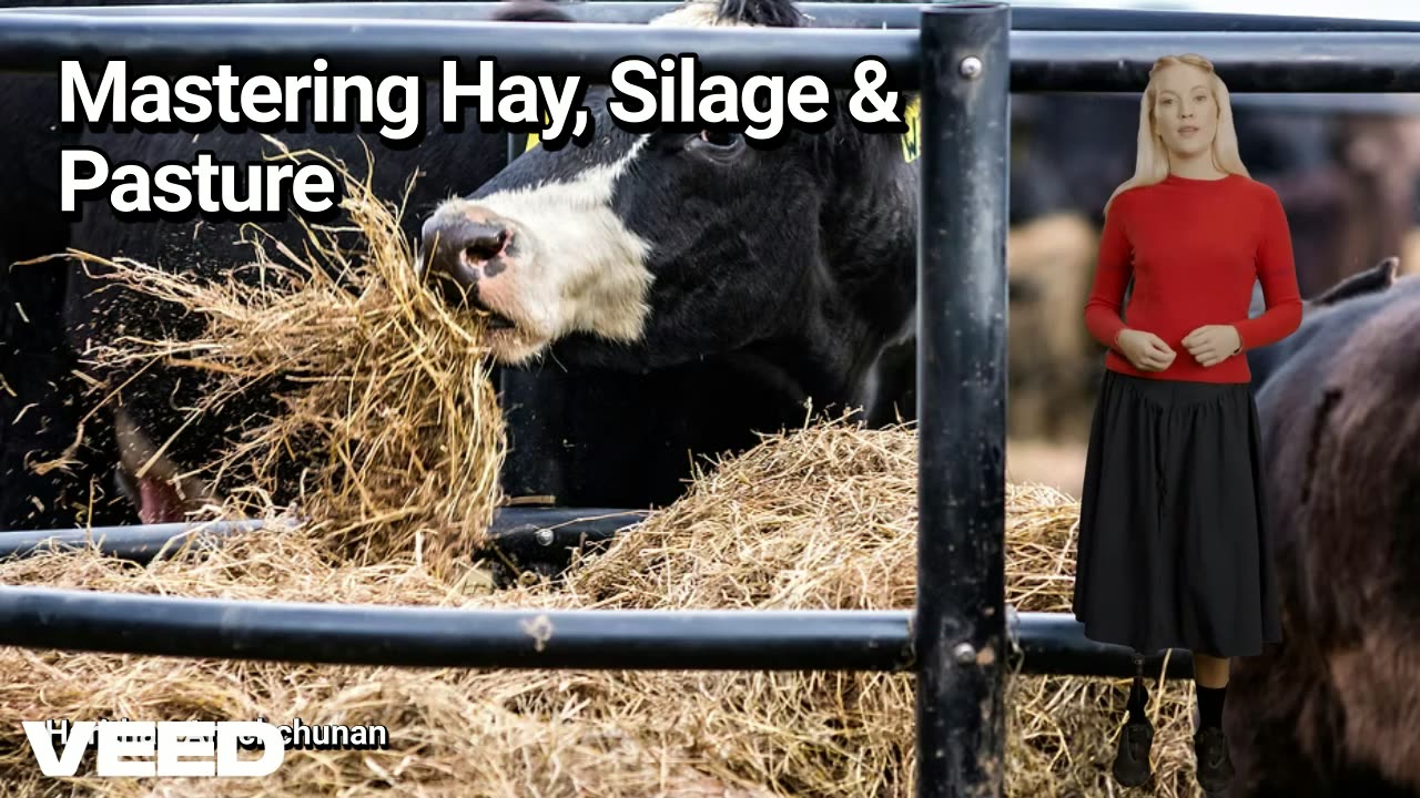 Feed Smarter, Farm Stronger:Mastering Hay, Silage & Pasture