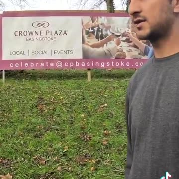 64 migrants moved into the Crowne Plaza, Basingstoke...