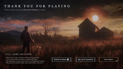 We Harvest Shadows Demo - Gameplay / Linux Nobara 40 - No Commentary
