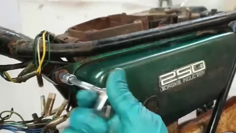 Fixing the Electrical System on Yamaha DT 250