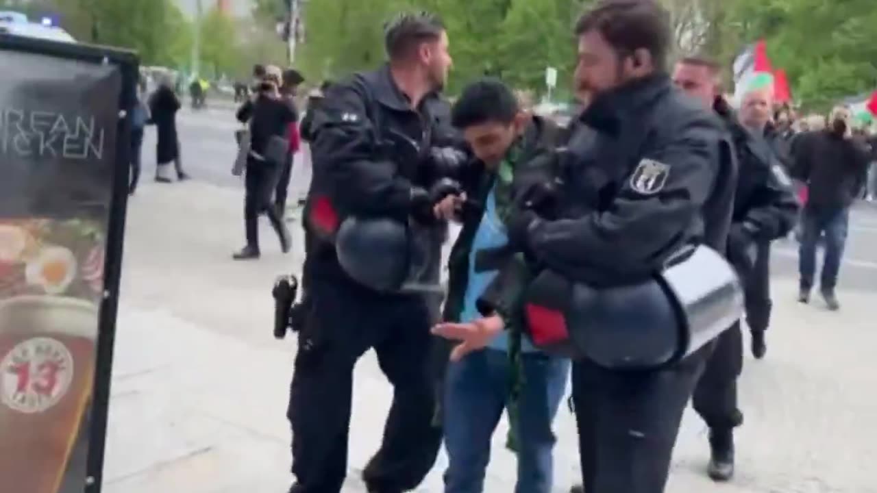 Mohammed from Gaza arrested for 60th time for public order issues in Berlin.