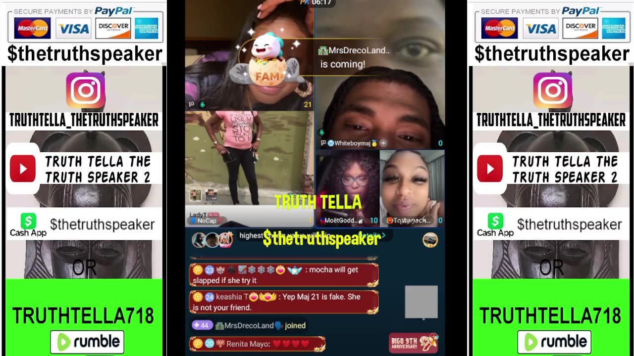 21BADBITCH & DROSKI, WHITEBOYMAU, NO CAP, MOET GODDESS & TASTYMOCHA TEAM PK