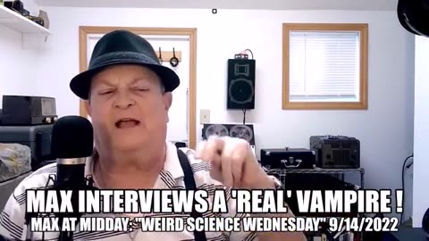 BY POPULAR DEMAND: "YES, VIRGINIA, THERE ARE VAMPIRES OUT THERE!" Interview beings at 11:10:00