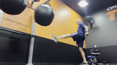 Crunch Fitness - Axe Kick with Push - July 30, 2025