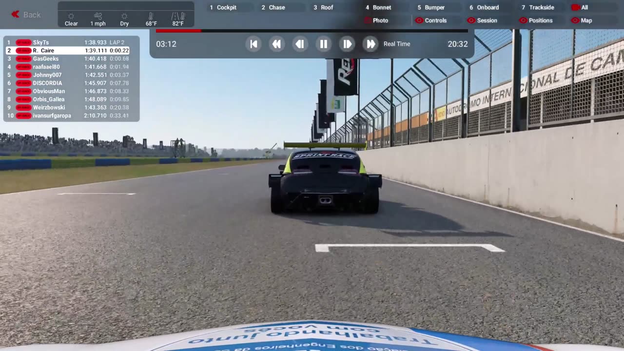 JG1 RACING on LFM - Sprint Race - Campo Grande - BRA - Split 1