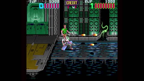 Aliens Arcade on MiSTer FPGA by Konami.