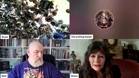 Friday Weirdness, talking about Cryptids, and Painting Miniatures