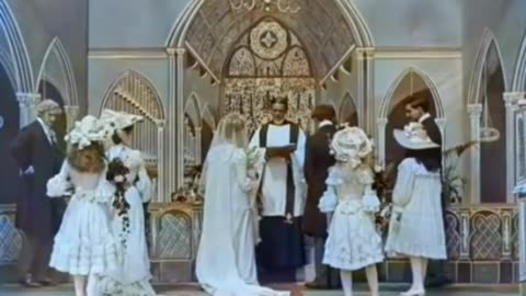 💍 Wedding in 1901 – A Timeless Celebration of Love!