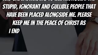 Prayer for Tolerance