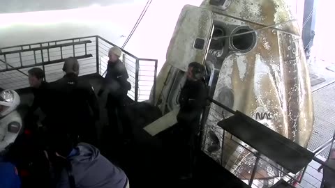 Crew-10 astronauts return to Earth following five-month mission